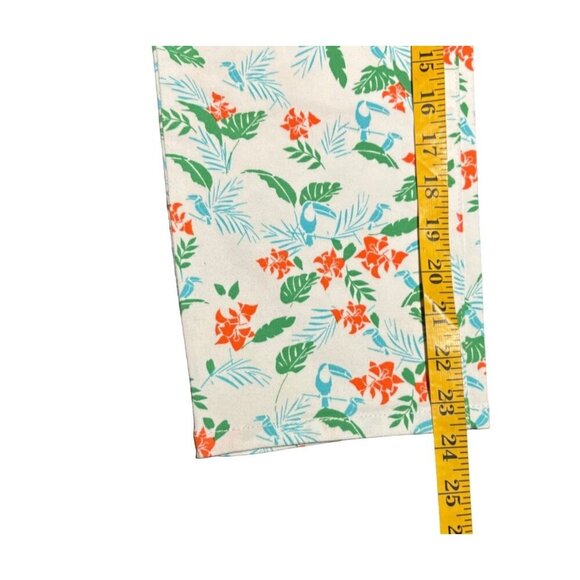 Charter Club Bristol Capri Pants Floral Print Size 6 Cotton/Spandex - Picture 6 of 9